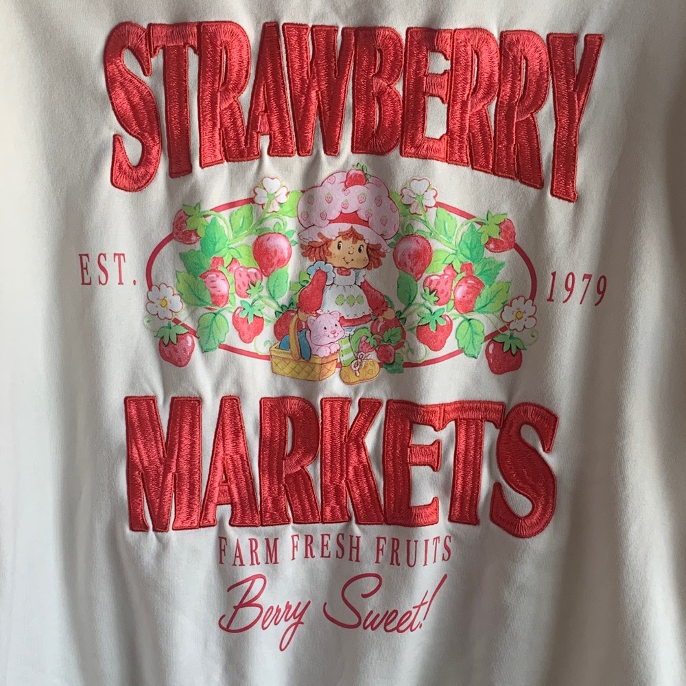 Strawberry Shortcake Stitched Sweater - Picture 2 of 8